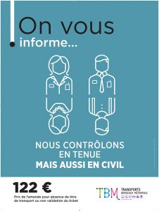 Une des 4 affiches de la campagne d'information de la lutte contre la fraude