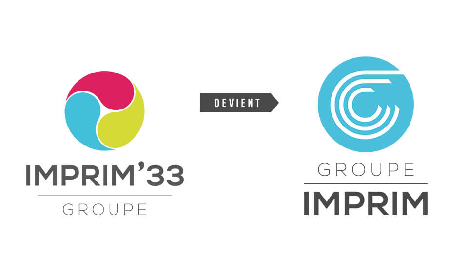 Le nouveau logo du Groupe IMPRIM