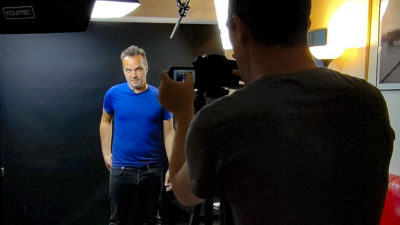 Scène de tournage